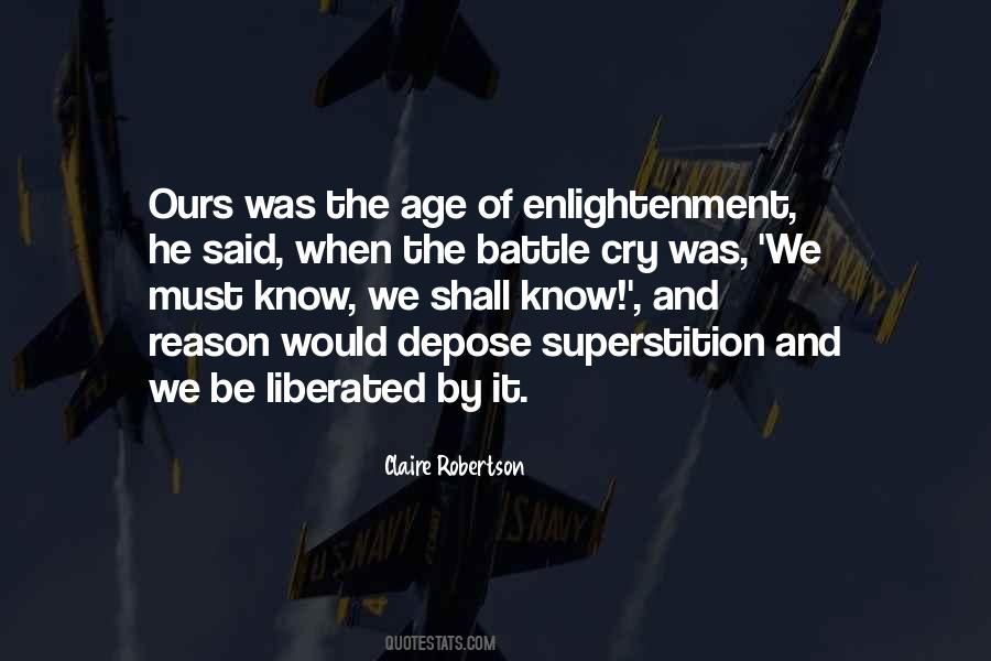 The Age Of Enlightenment Quotes #1761010