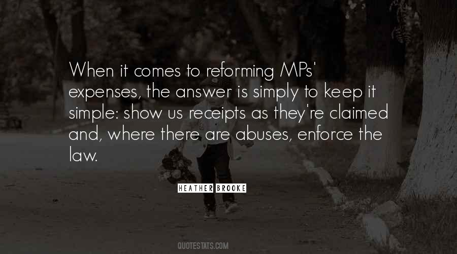 The Answer Is Simple Quotes #384353