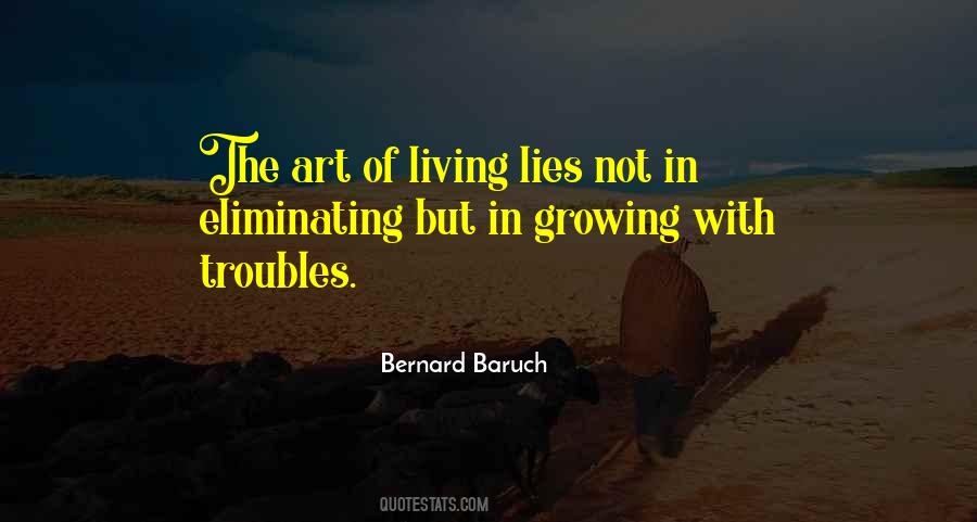 The Art Of Living Quotes #1467158