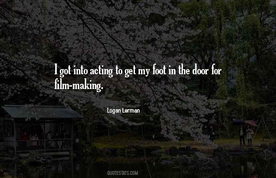 Quotes About Logan Lerman #1766039