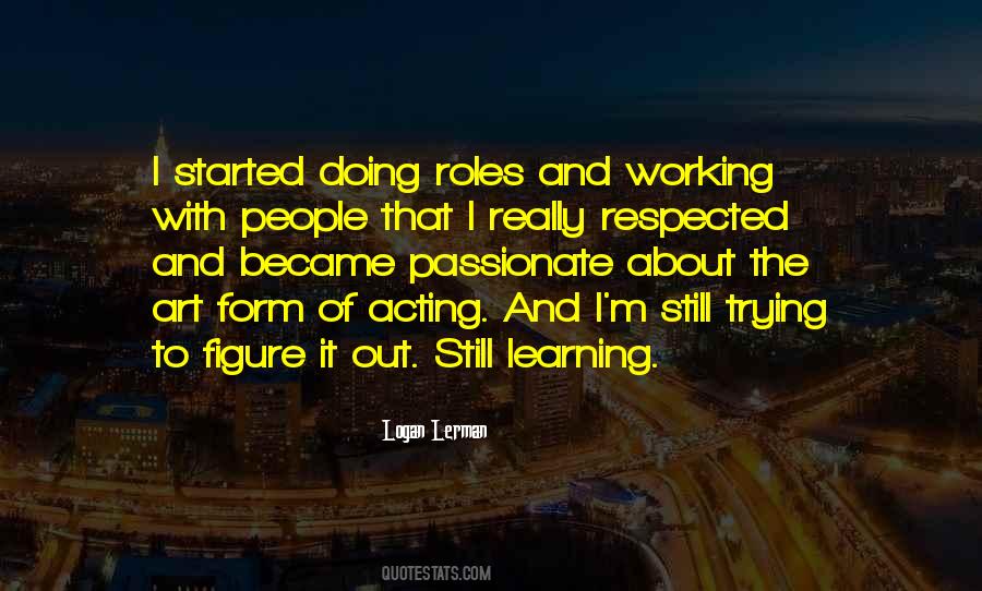 Quotes About Logan Lerman #1786160