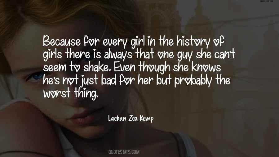 The Bad Girl Quotes #406472