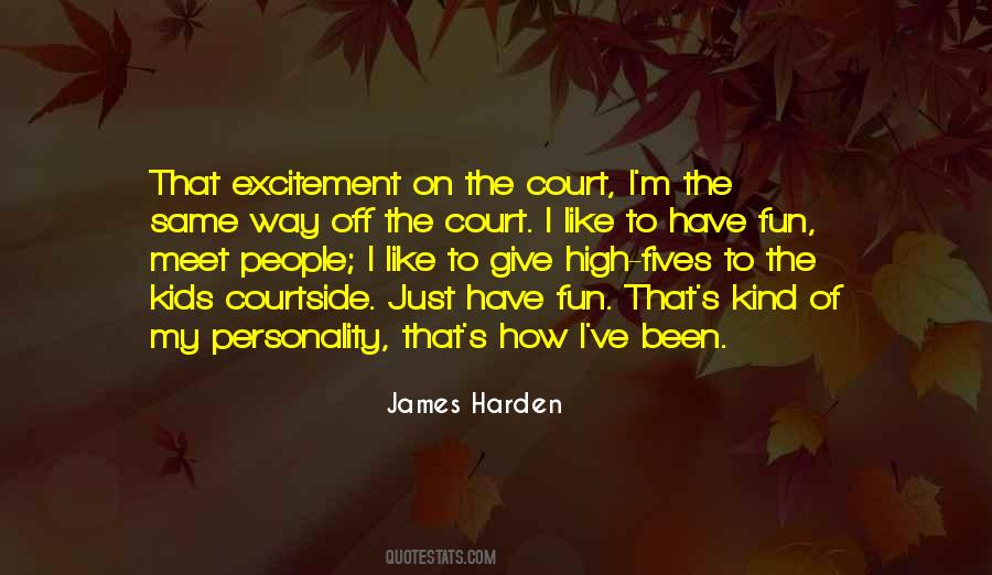 Quotes About James Harden #1133767