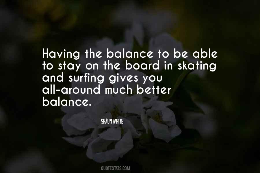 The Balance Quotes #1328527