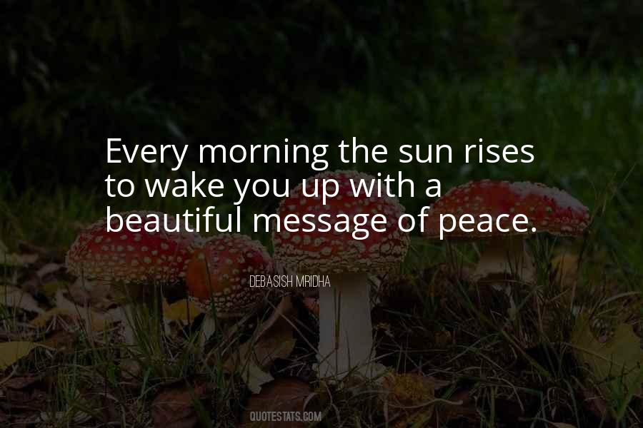 The Beautiful Morning Quotes #515449