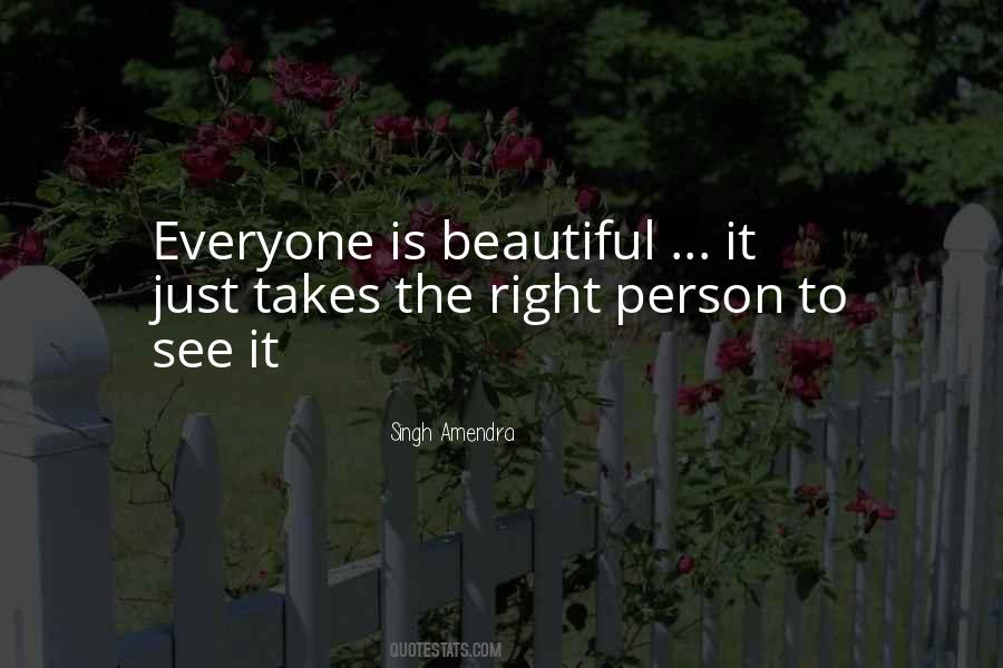 The Beautiful Person Quotes #726368