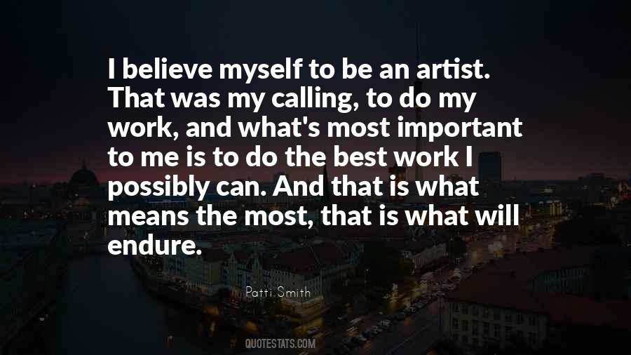 The Best Artist Quotes #1144089