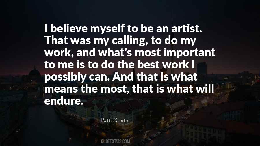 The Best Artist Quotes #1144089