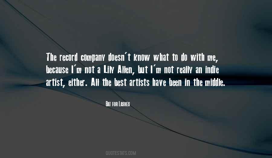 The Best Artist Quotes #368307