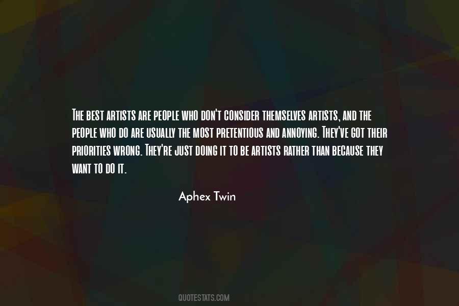 The Best Artist Quotes #88695