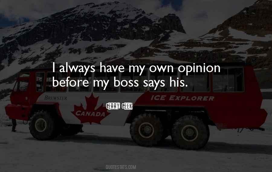 The Best Boss Quotes #35981