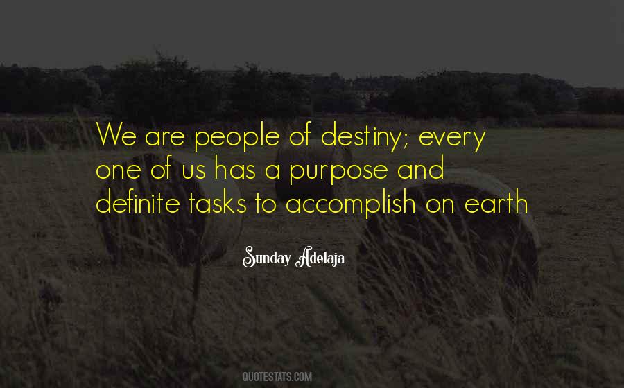 Quotes About Destiny #1730096