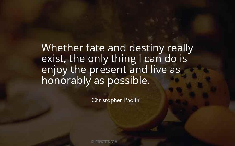 Quotes About Destiny #1748475