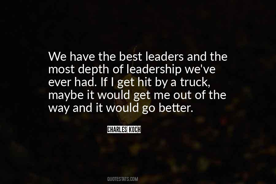 The Best Leader Quotes #501868