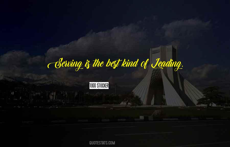 The Best Leader Quotes #881383