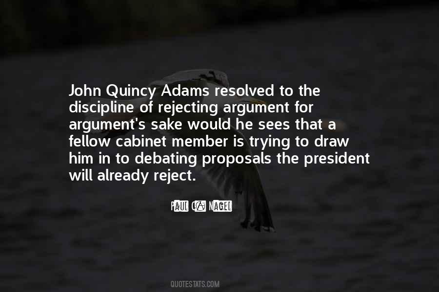 Quotes About John Quincy Adams #52012