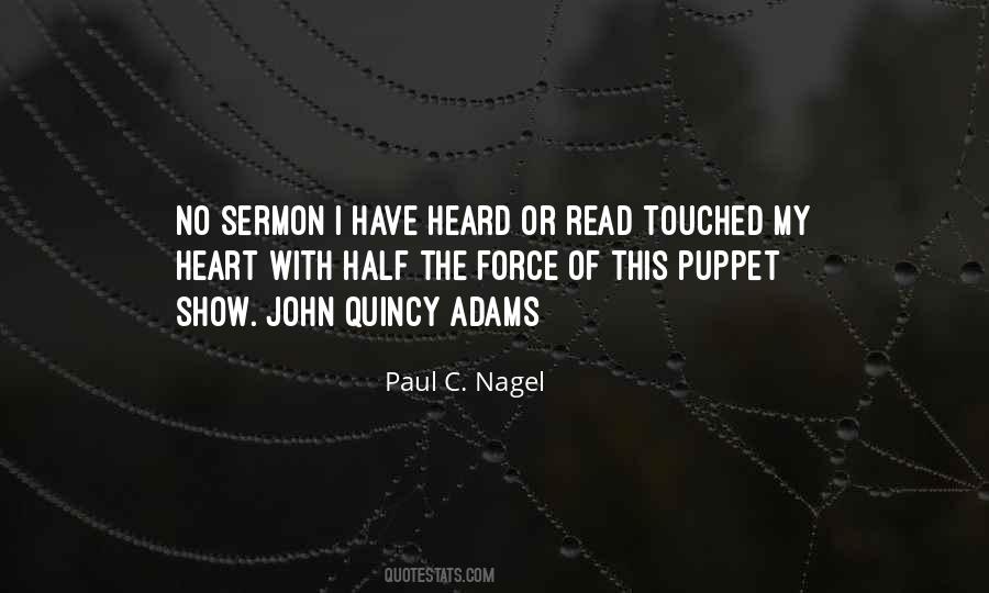Quotes About John Quincy Adams #994030