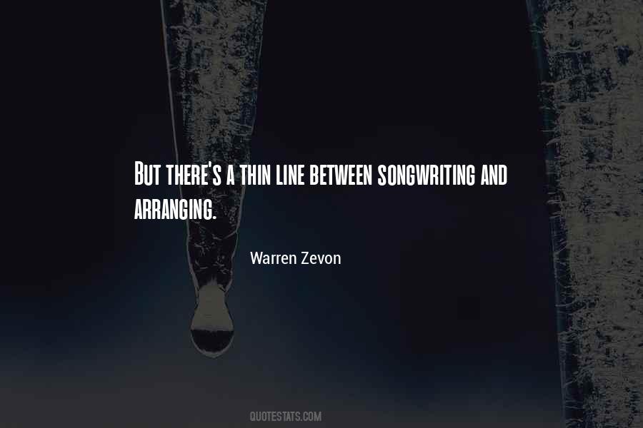 Quotes About Warren Zevon #1070863