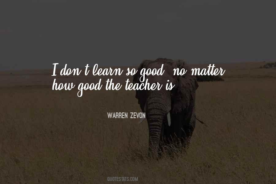 Quotes About Warren Zevon #1082959