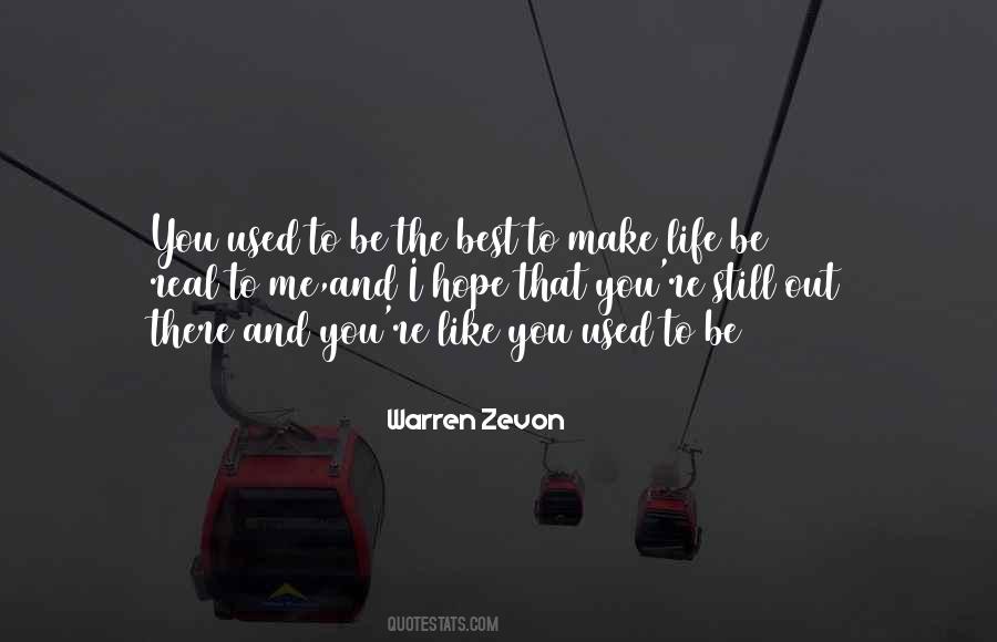 Quotes About Warren Zevon #135267