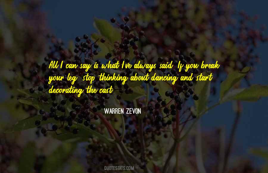 Quotes About Warren Zevon #1386944