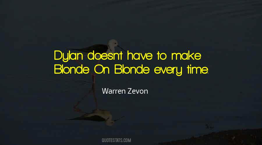 Quotes About Warren Zevon #1852024