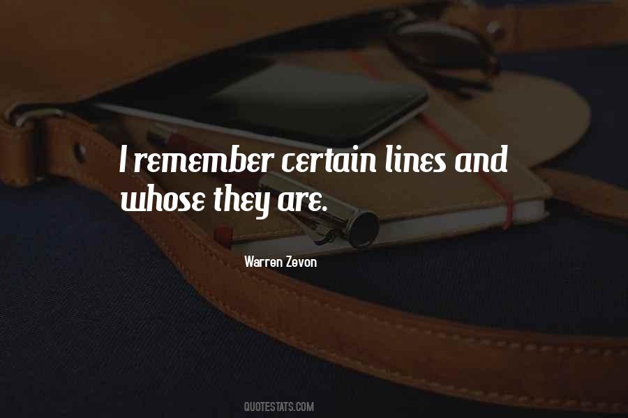 Quotes About Warren Zevon #28541