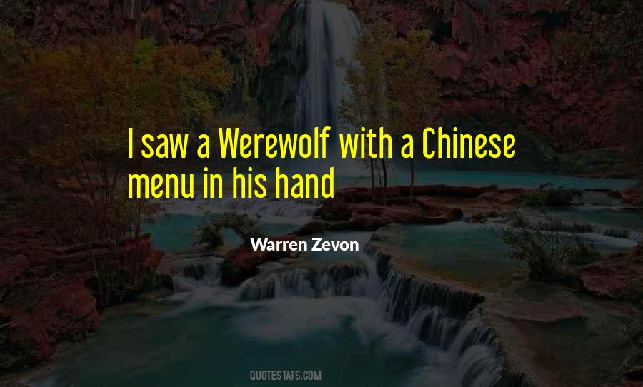 Quotes About Warren Zevon #686826
