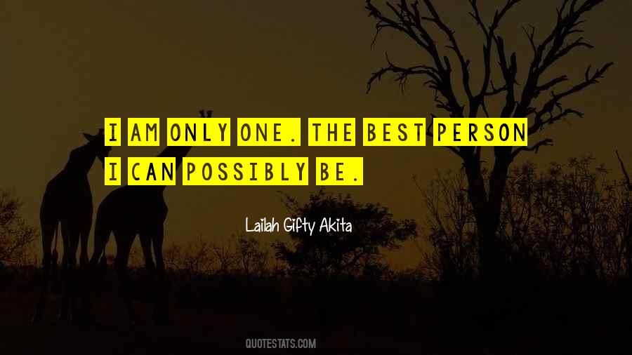 The Best Person Quotes #775973