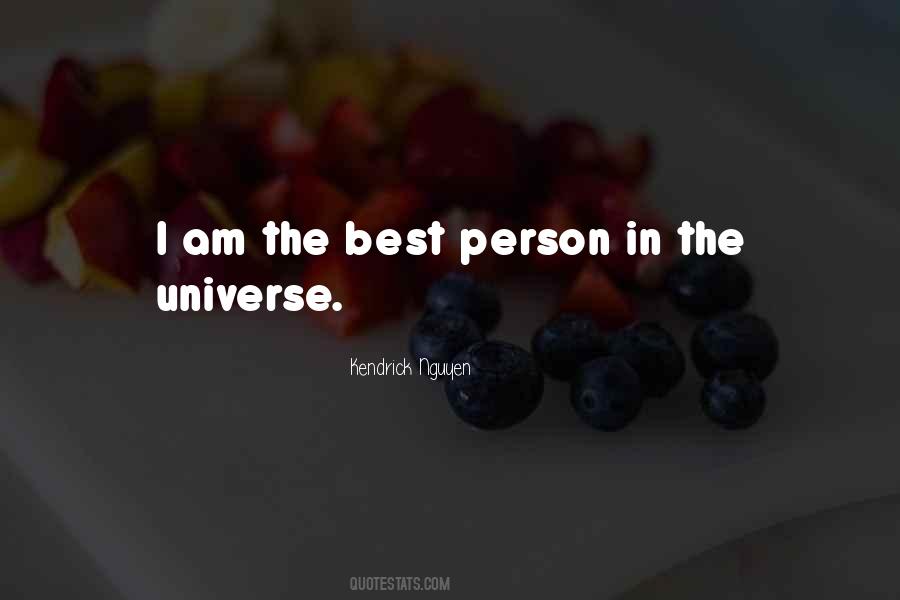 The Best Person Quotes #951996