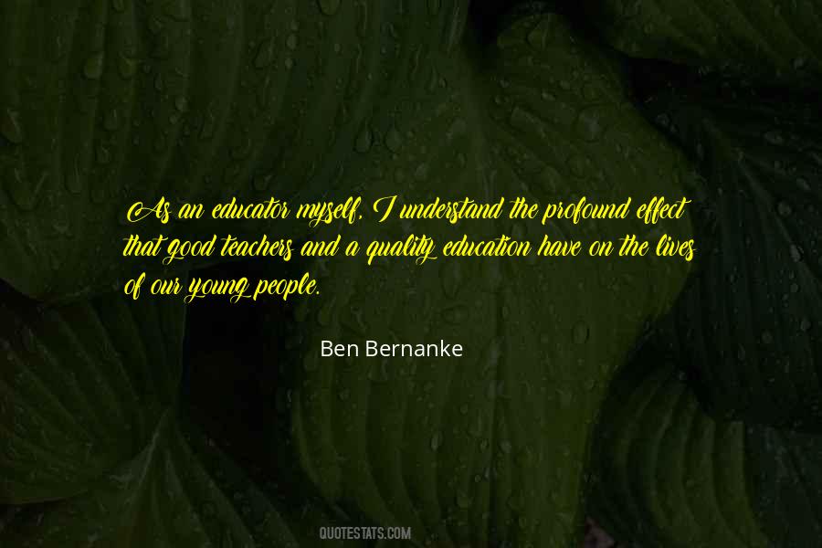 Quotes About Ben Bernanke #350222