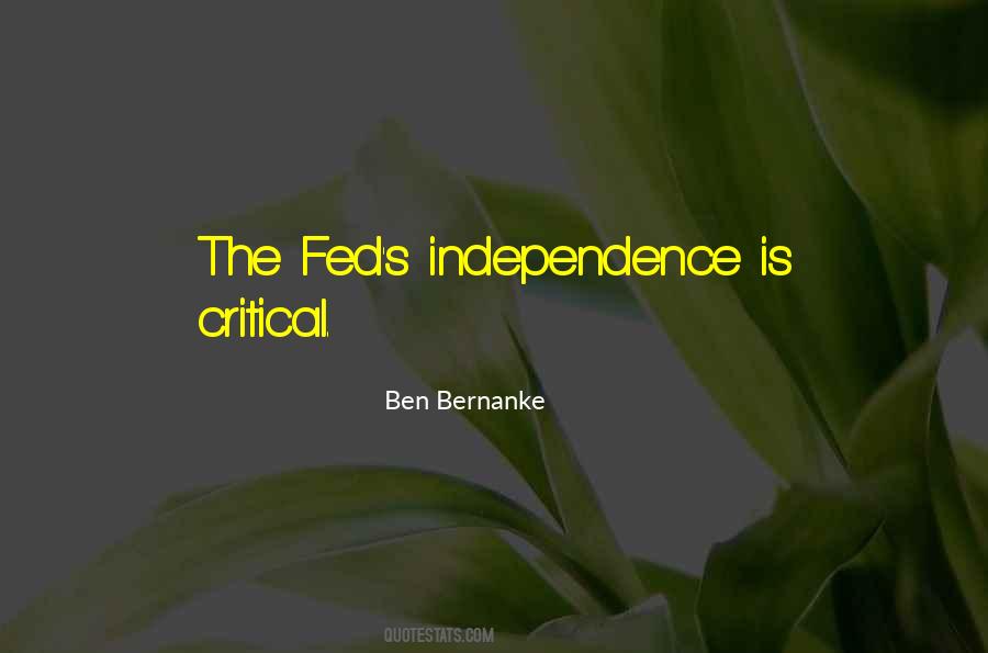 Quotes About Ben Bernanke #398070