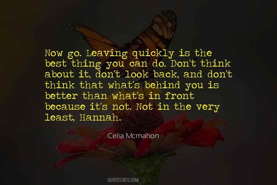 The Best Thing You Can Do Quotes #429461