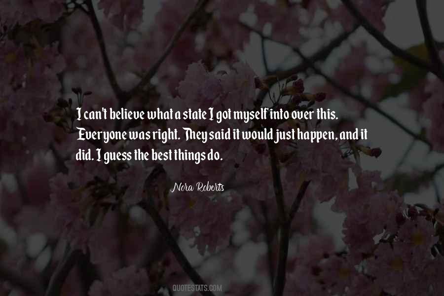 The Best Things Happen Quotes #1714044 The Best Things Happen Quotes #1714044
