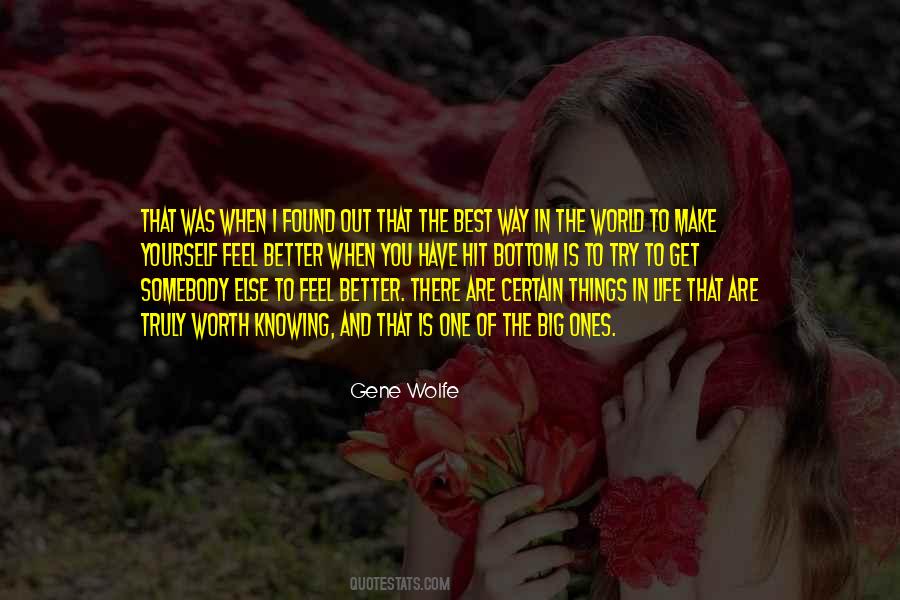 The Best Things In The World Quotes #1643882
