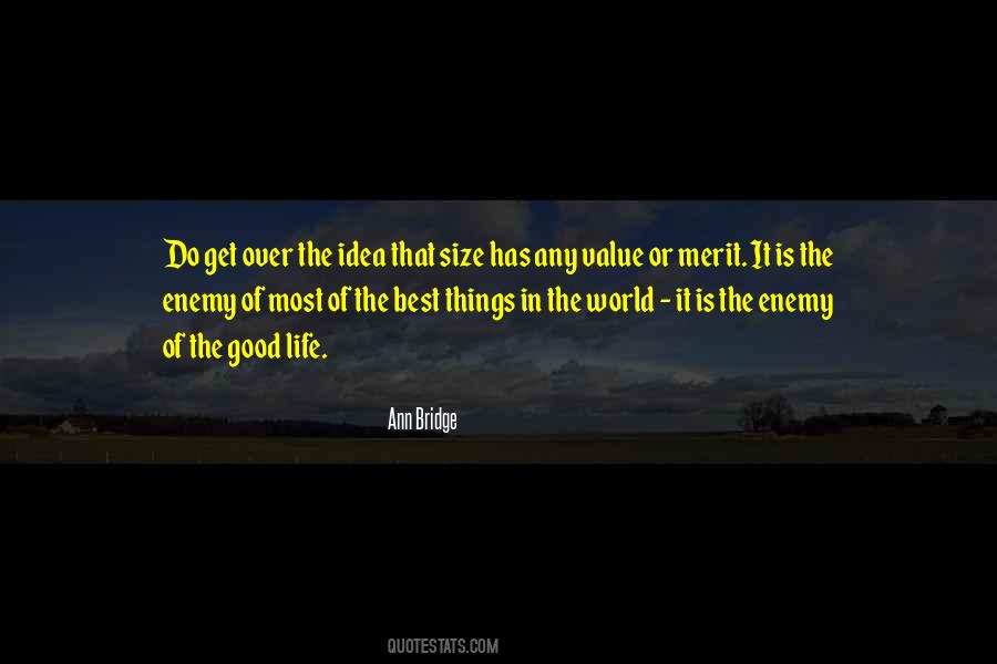 The Best Things In The World Quotes #1678372