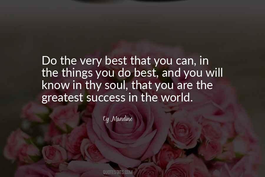 The Best Things In The World Quotes #1739099