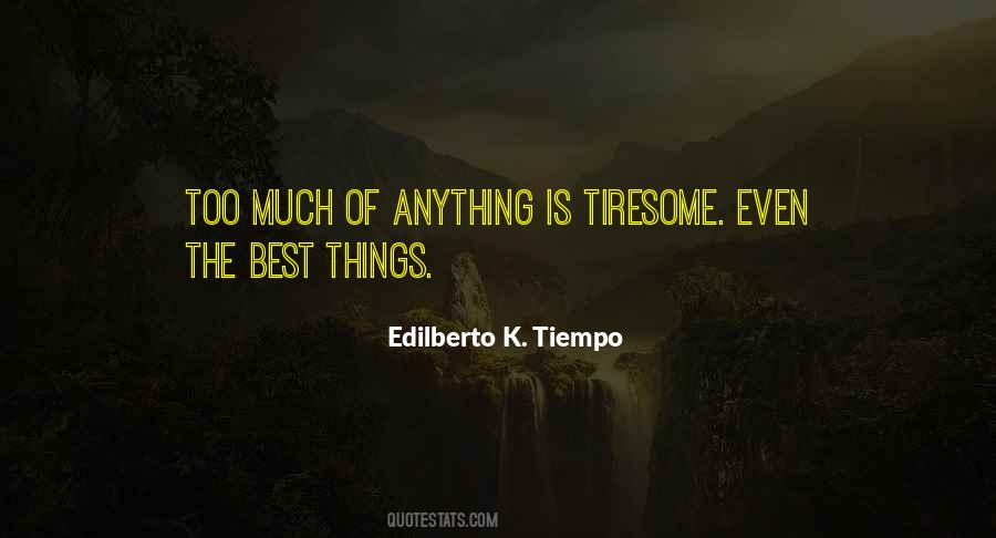 The Best Things Quotes #1334532