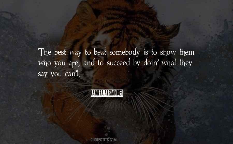 The Best Way Quotes #1669019
