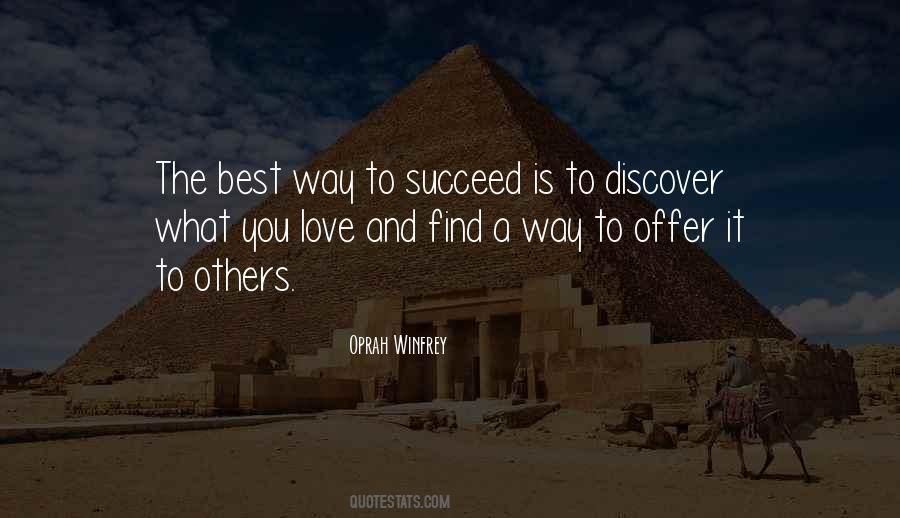 The Best Way To Love Quotes #510130