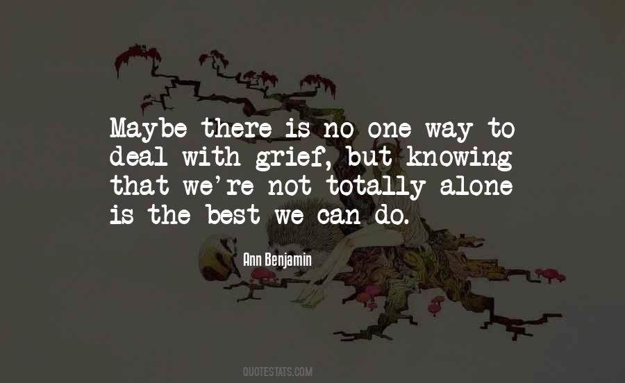 The Best We Can Do Quotes #1448829