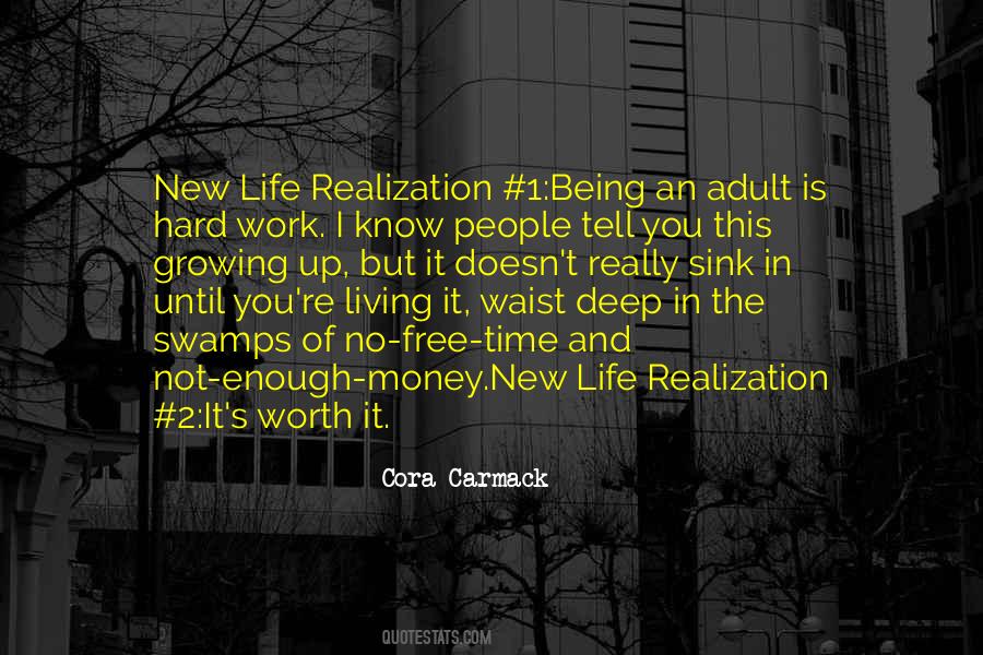 Quotes About Being Hard Up #187737