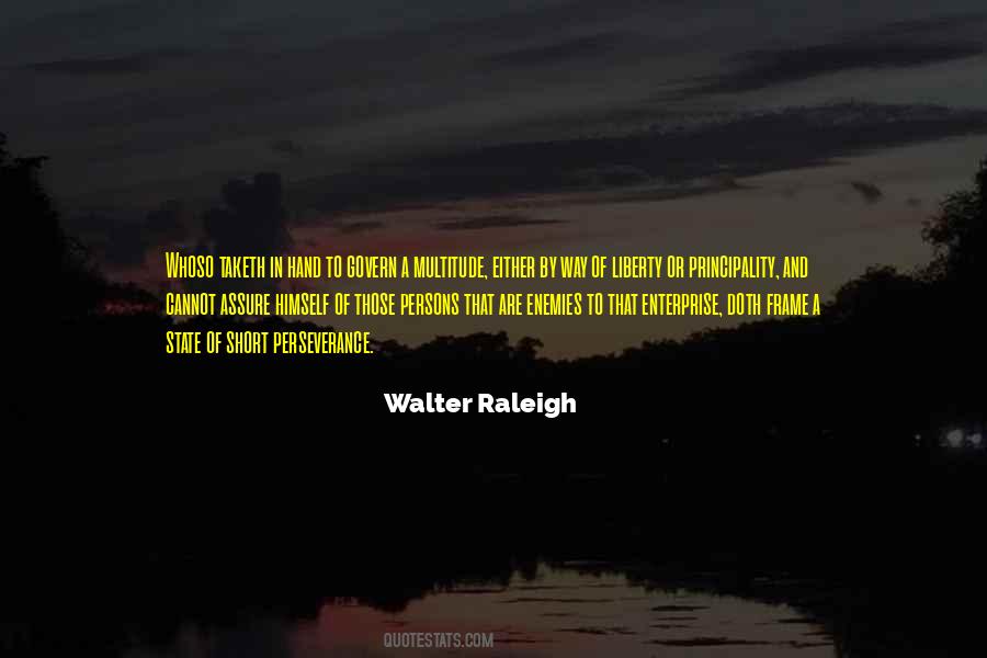 Quotes About Walter Raleigh #88773