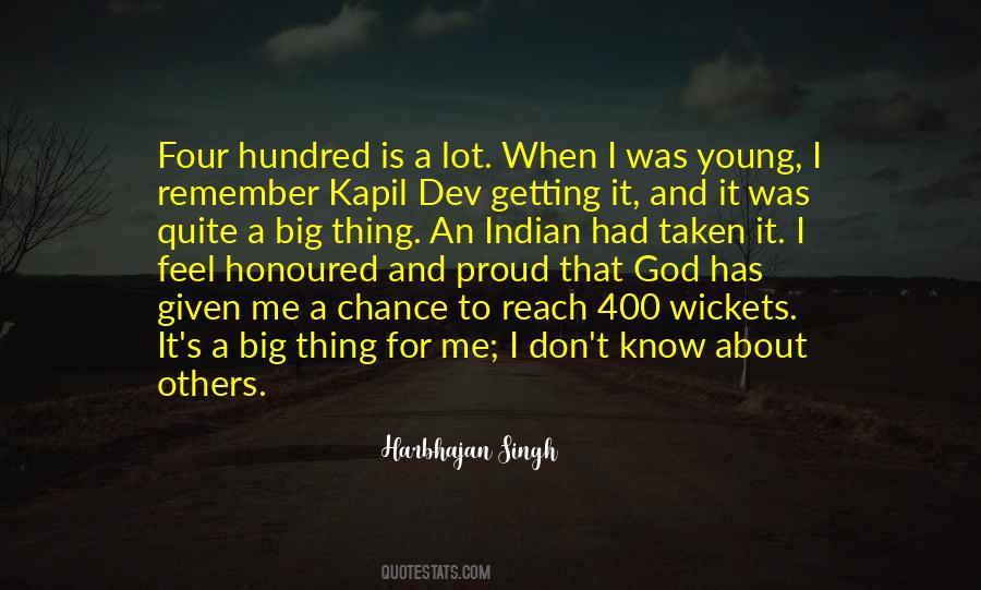 Quotes About Kapil Dev #1347311