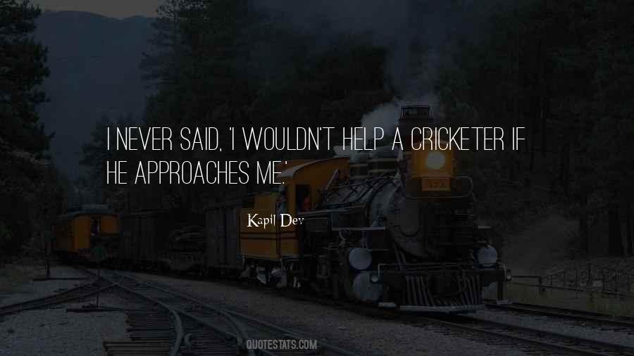 Quotes About Kapil Dev #424840