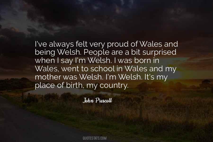 Quotes About Being Welsh #453112