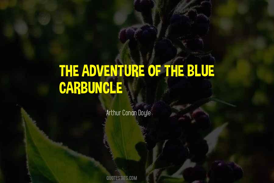 The Blue Carbuncle Quotes #728038