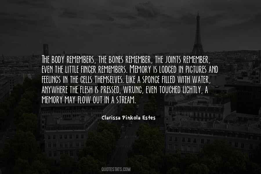 The Body Remembers Quotes #691818