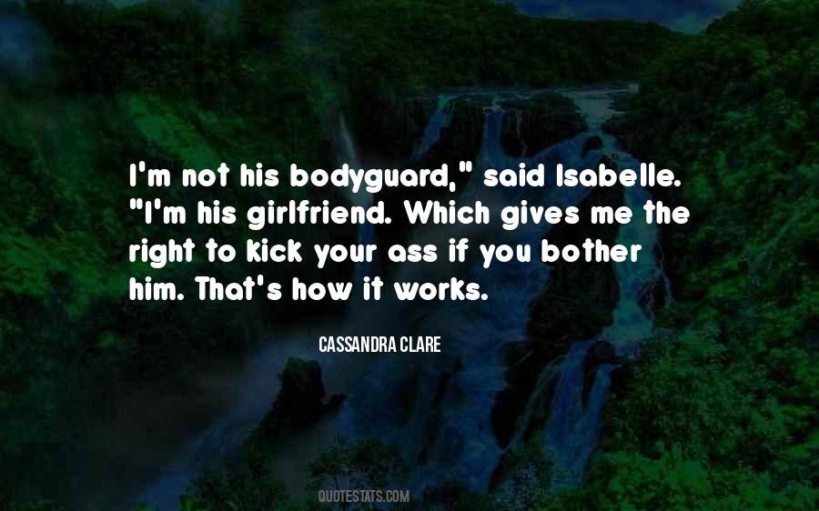 The Bodyguard Quotes #1800283