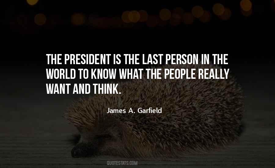 Quotes About James Garfield #127009